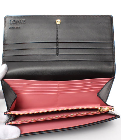 Loewe beauty products Continental two-fold wallet Continental Ladies (length purse) LOEWE