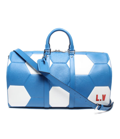 Louis Vuitton beauty products 2018 FIFA WORLD CUP Keepall band Villiers 50 leather Boston bag Keepall epi unisex Louis Vuitton