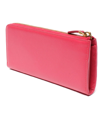 Prada L-shaped zipper wallet Safiano leather ladies (length purse) PRADA