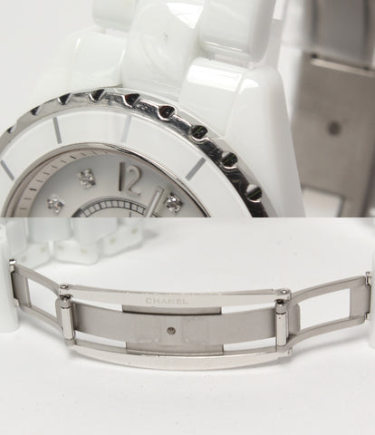 シャネル  腕時計 J12  自動巻き ホワイト  メンズ   CHANEL