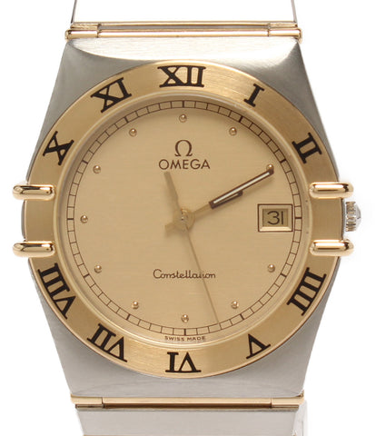Omega Watch Constellation ควอตซ์ Gold Men Omega
