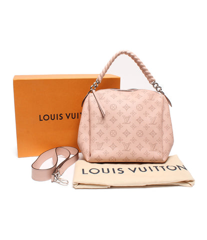 Louis Vuitton Babron โซ่ BB กระเป๋าสะพายหนัง Monogram Mahina สุภาพสตรี Louis Vuitton
