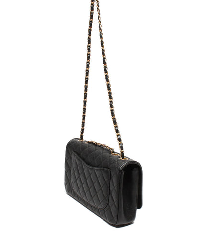 Chanel beauty products Caviar skin chain shoulder bag Matorasse (W chain) Women CHANEL