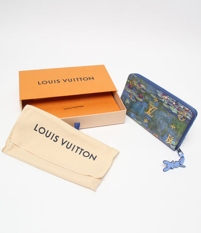 Louis Vuitton ผลิตภัณฑ์ความงามรอบสปริง Zippy กระเป๋าสตางค์โทคอลเลกชันผู้หญิง (ตัวยึดทรงกลม) Louis Vuitton