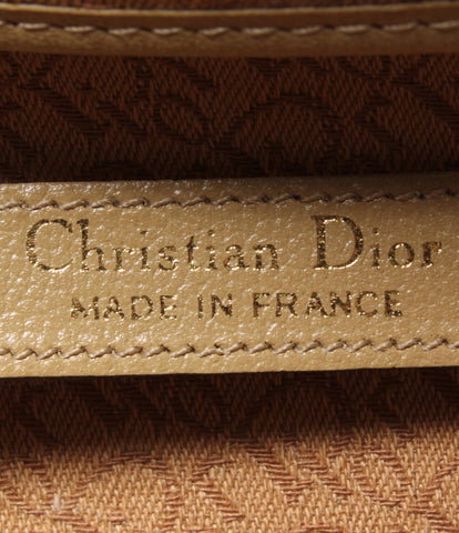 Christian Dior Leather chain shoulder bag Women's Christian Dior