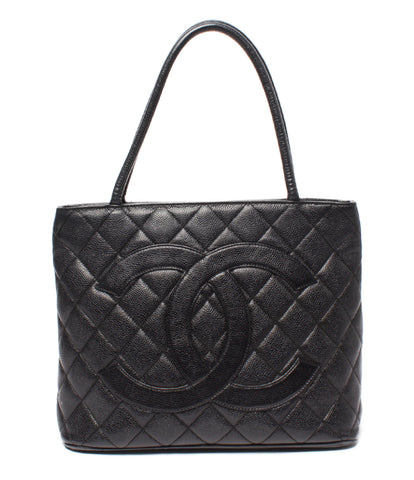 There Chanel translation caviar skin leather tote bag reprinted Tote Women's CHANEL