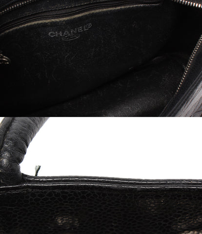 คาเวียร์ผิวหนังกระเป๋าสิริแต่งหน้ากระเป๋าผู้หญิง Chanel