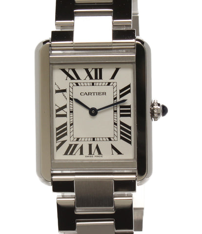 カルティエ  腕時計 タンクソロ  クオーツ   レディース   Cartier