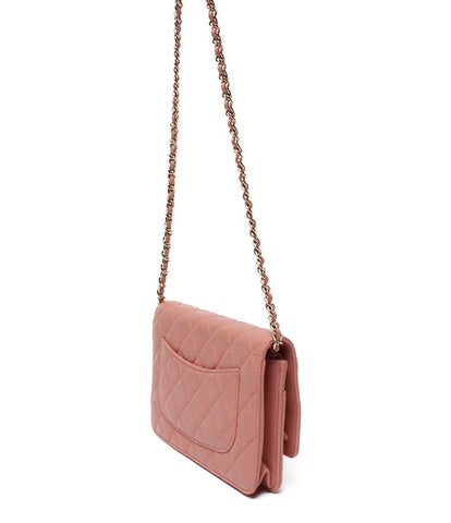 Chanel ความงามผลิตภัณฑ์โซ่กระเป๋าสตางค์หนังกระเป๋าสะพายไหล่ Matrass สุภาพสตรี Chanel