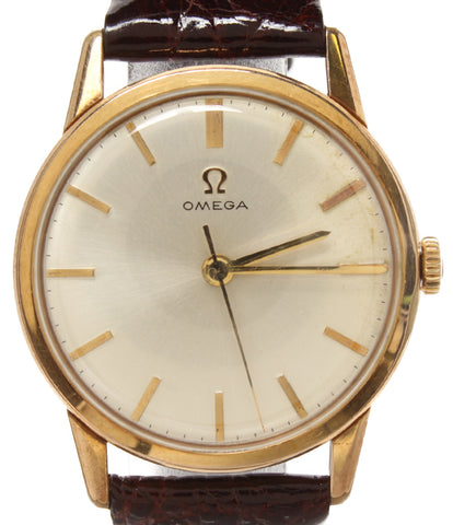 Omega wristwatch round antique manual winding men's OMEGA