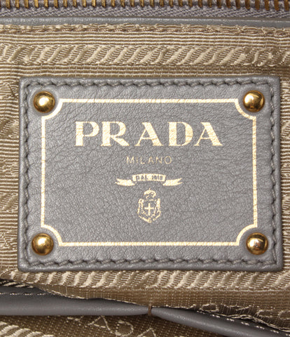Prada 2way กระเป๋าสะพายกระเป๋าสะพายสุภาพสตรี Prada