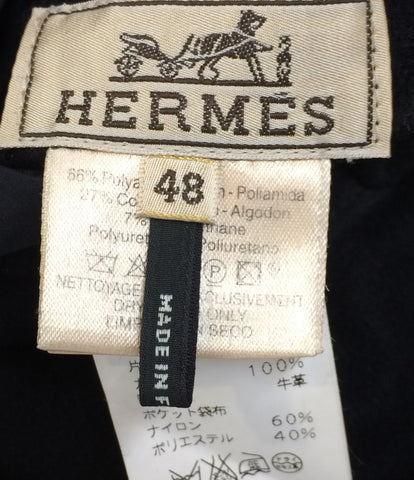 エルメス 美品 カシミヤリバーシブルステンカラーコート      メンズ SIZE 48 (L) HERMES