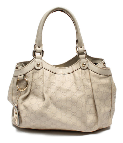 Gucci leather handbag Gutchishima Ladies GUCCI