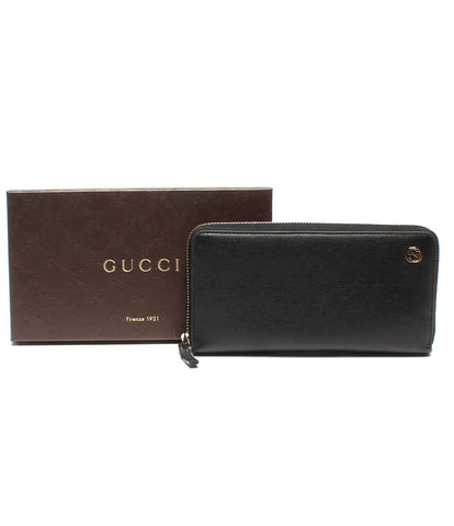 Gucci length purse round fastener double-G Women (round zipper) GUCCI