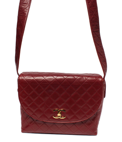 Chanel leather shoulder bag Matorasse Ladies CHANEL