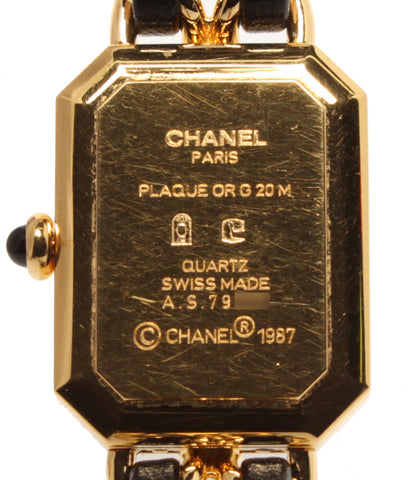 Chanel watch Premiere Quartz Black Women's CHANEL
