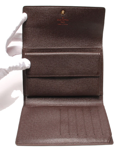 Louis Vuitton beauty products tri-fold wallet Porto Torre Orres Eteyui papier Damier Ladies (3-fold wallet) Louis Vuitton