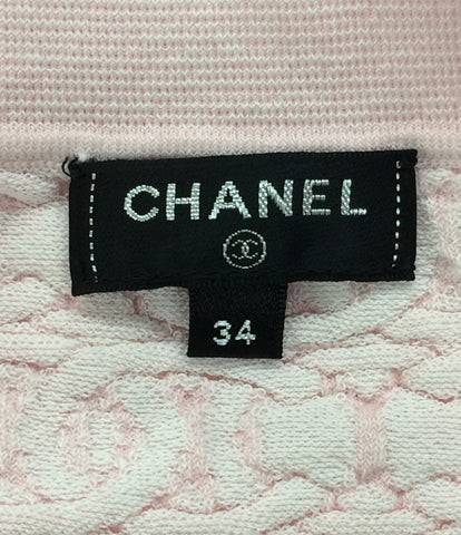 Chanel beauty products here button long-sleeved cardigan ladies SIZE 34 (XS below) CHANEL