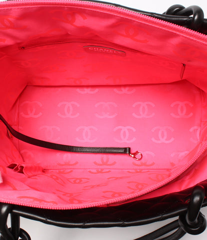 Chanel Leather Leather Tote Bag Cambon Chanel