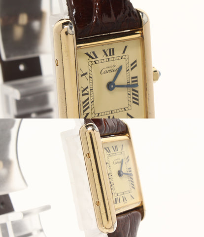 カルティエ  腕時計 タンクヴェルメイユ  クオーツ   レディース   Cartier