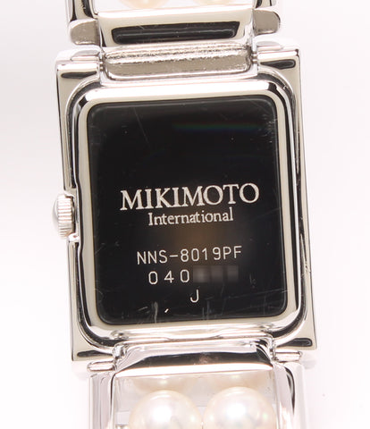 ミキモト  腕時計 パールブレスウォッチ パールウォッチ  クオーツ シェル NNS-8019PF レディース   MIKIMOTO