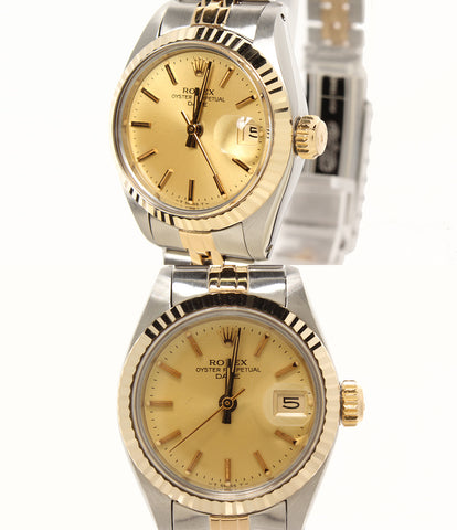 ロレックス  腕時計 オイスターパーペチュアルデイト  自動巻き ゴールド 6917 レディース   ROLEX