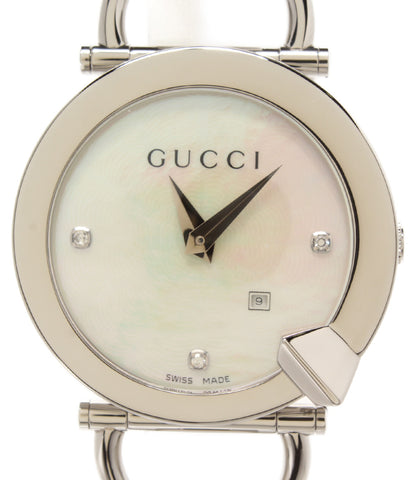 Gucci Beauty Watch Quio Kuart Shell 122.5 ผู้หญิง Gucci