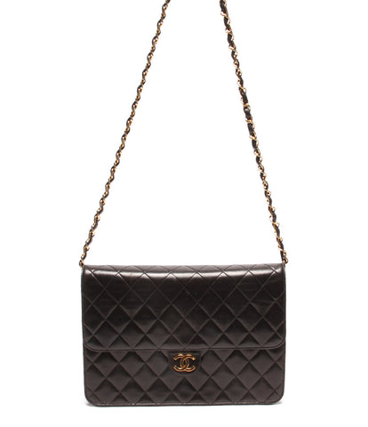 Chanel Single Chain Leather Shoulder Bag Matelasse Ladies CHANEL