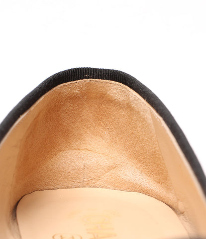 Chanel的可可标记带切换平底鞋女性SIZE 37C（M）CHANEL