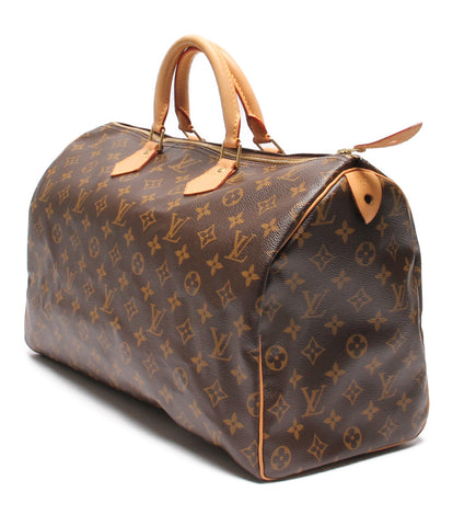 Louis Vuitton beauty products handbag Boston bag speedy 40 monogram Unisex Louis Vuitton