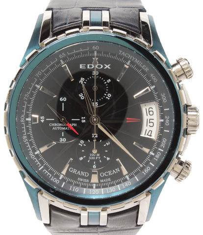 时代钟表公司观看大洋自动01201-357B-布因男子EDOX