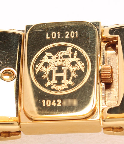 Hermes Watch ควอตซ์ Gold L01.201 Ladies Hermes