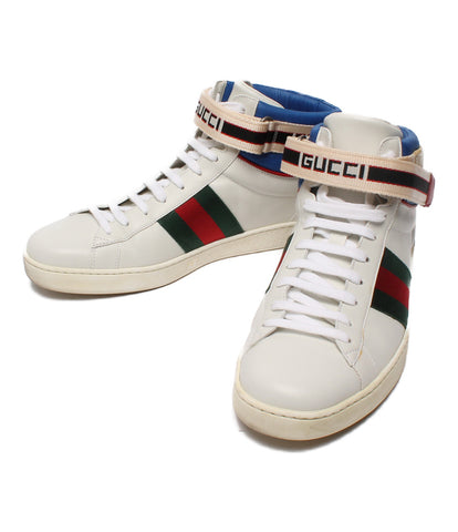 Gucci High-top sneakers 18AW sherry line Men's SIZE 8 (L) GUCCI