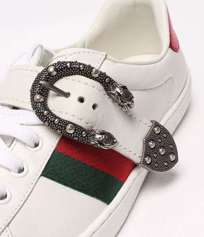 Gucci beauty products sneakers belt with sherry line Men's SIZE 7 1/2 (M) GUCCI