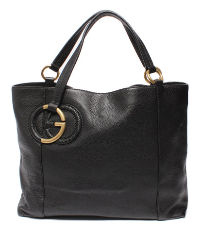 Gucci beauty products leather tote bag interlocking GG Ladies GUCCI