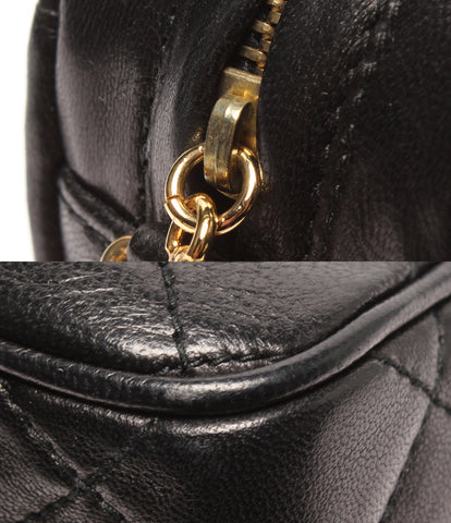 Chanel Leather Chain Shoulder Bag Ladies CHANEL