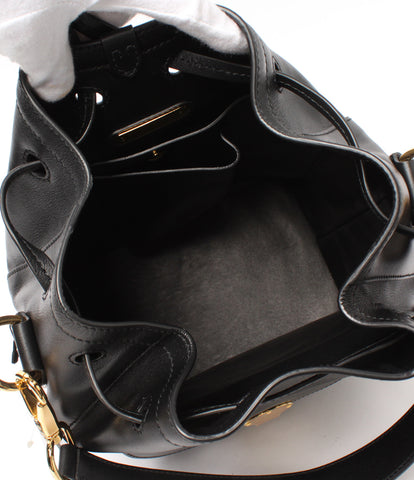 Ralph Lauren beauty products drawstring leather shoulder bag Ricky Ladies RALPH LAUREN