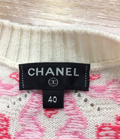 Chanel Good Condition Long Sleeve Cardigan P55789 K07285 Ladies SIZE 40 (M) CHANEL