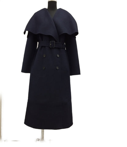 Christian Dior Beauty Belted Long Coat Ladies SIZE F38 (M) Christian Dior