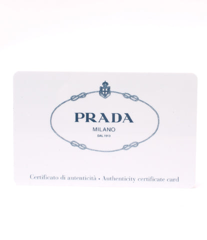 普拉达美容产品绗缝帆布背包的背包尼龙女士PRADA