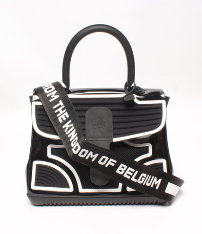 Del Beau ผลิตภัณฑ์ความงาม 2way กระเป๋าถือ Brillon MM สตรี Delvaux