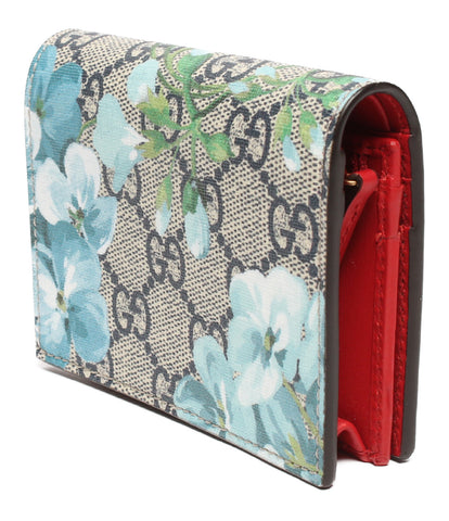 Gucci beauty products two-fold wallet card case coin purse GG Blooms Ladies (2-fold wallet) GUCCI