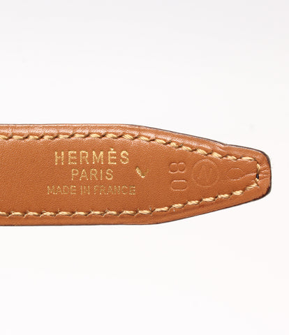 Hermes Porosasu minicomputer stance buckle belt engraved 〇_N Ladies (multiple size) HERMES