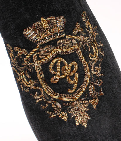 Dolce & Gabbana beauty products velor slip-on Men's SIZE 8 (L) DOLCE & GABBANA