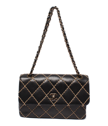 Chanel Chain Shoulder Bag Wild Stitch Ladies Chanel