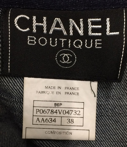 Chanel Beauty สินค้าแจ็คเก็ตยีนส์ผู้หญิงขนาด 38 (s) Chanel