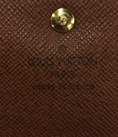 ルイヴィトン  長財布 ポシェットポルトモネクレディ モノグラム    ユニセックス  (長財布) Louis Vuitton