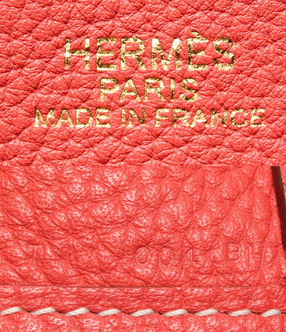 Hermes Duburusensu 36 leather tote bag imprinted T Ladies HERMES