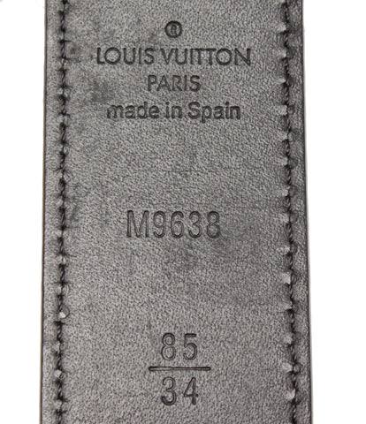 Louis Vuitton belt San tulle Damier Gras fit Men's (multiple size) Louis Vuitton