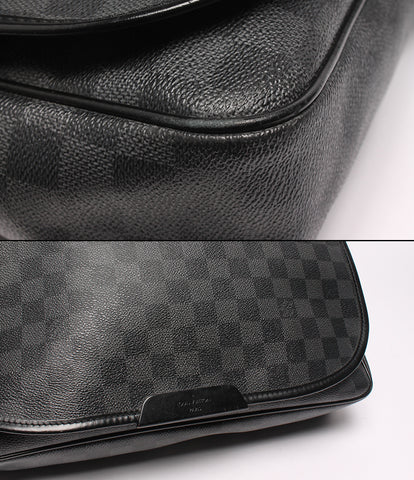 Louis Vuitton shoulder bag Daniel MM Damier Gras fit N58029 Men Louis Vuitton